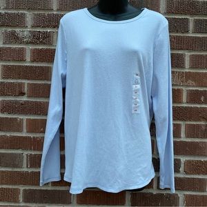 Old Navy NWT Cozy Baby Blue Long Sleeve Top Womens 2X
